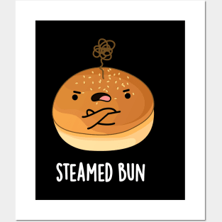 Steamed Bun Cute Food Pun Posters and Art